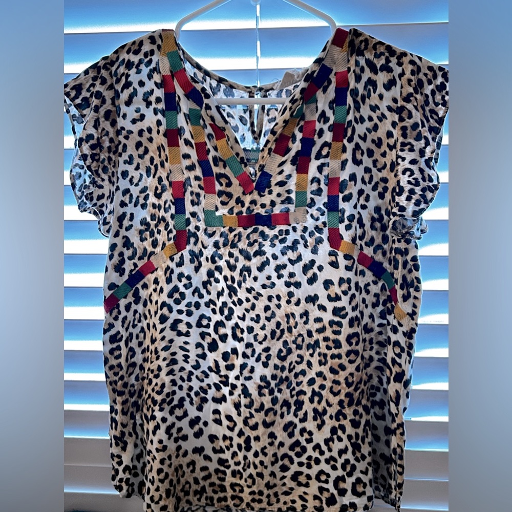 Savanah Jane Leopard top